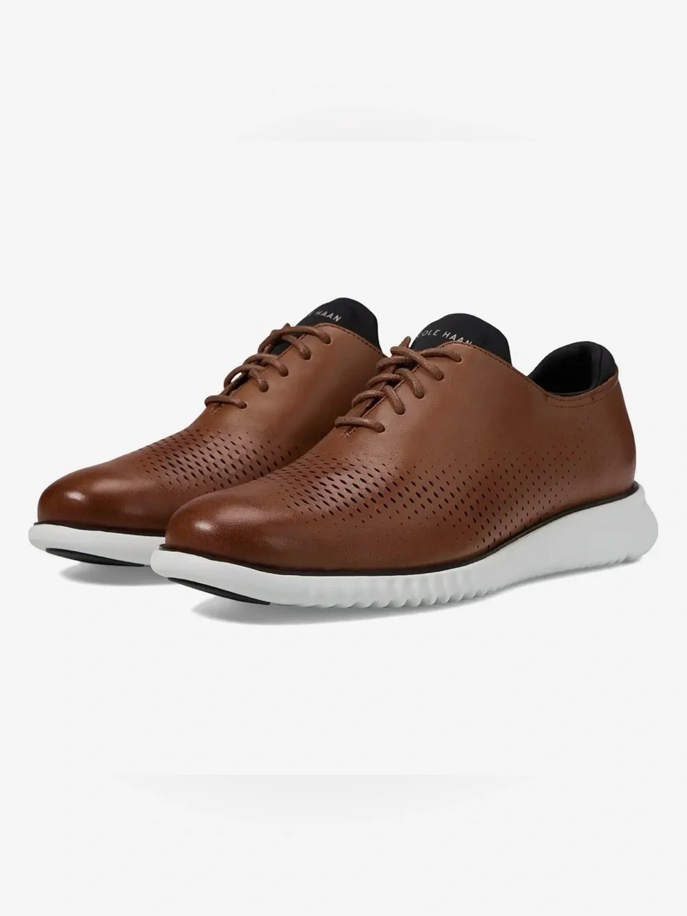 Men’s Cole Haan 2.Zerogrand Laser Wing Tip Oxford Lined Size 9.5